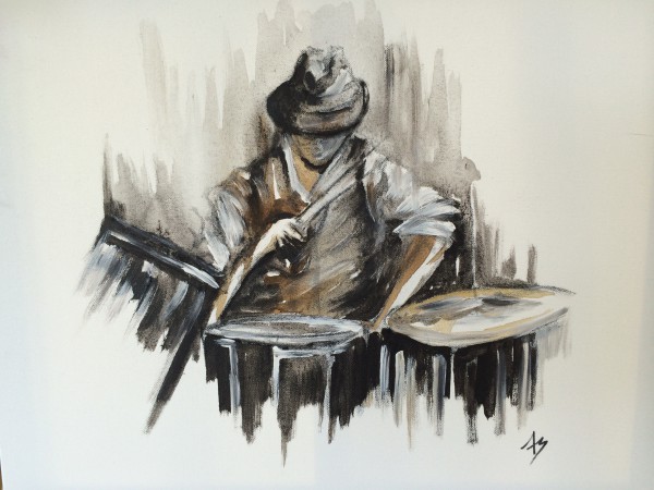 Tableau batteur Bernard Allain