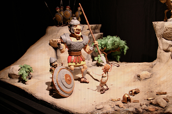 David et Goliath Web